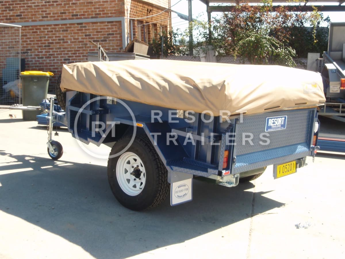 Camper trailer 4 — built by Resort Trailers