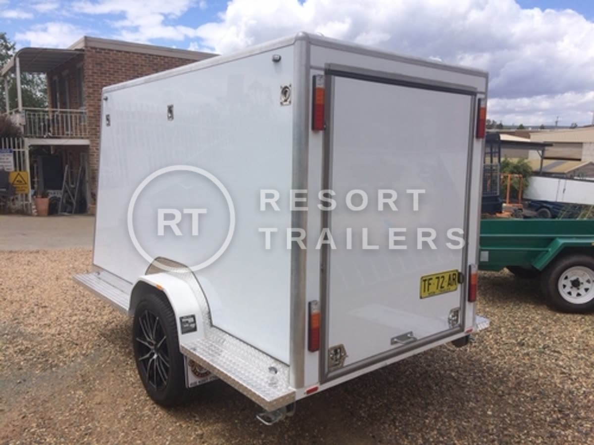 Enclosed trailer 9 — built by Resort Trailers