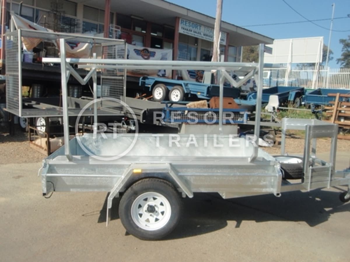 Galvanised trailer 2 — built by Resort Trailers
